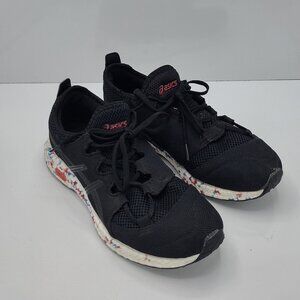 Asics  Hyper Gel Sai  Sneakers Size 7 Women Black Multicolor Soles Running Shoes